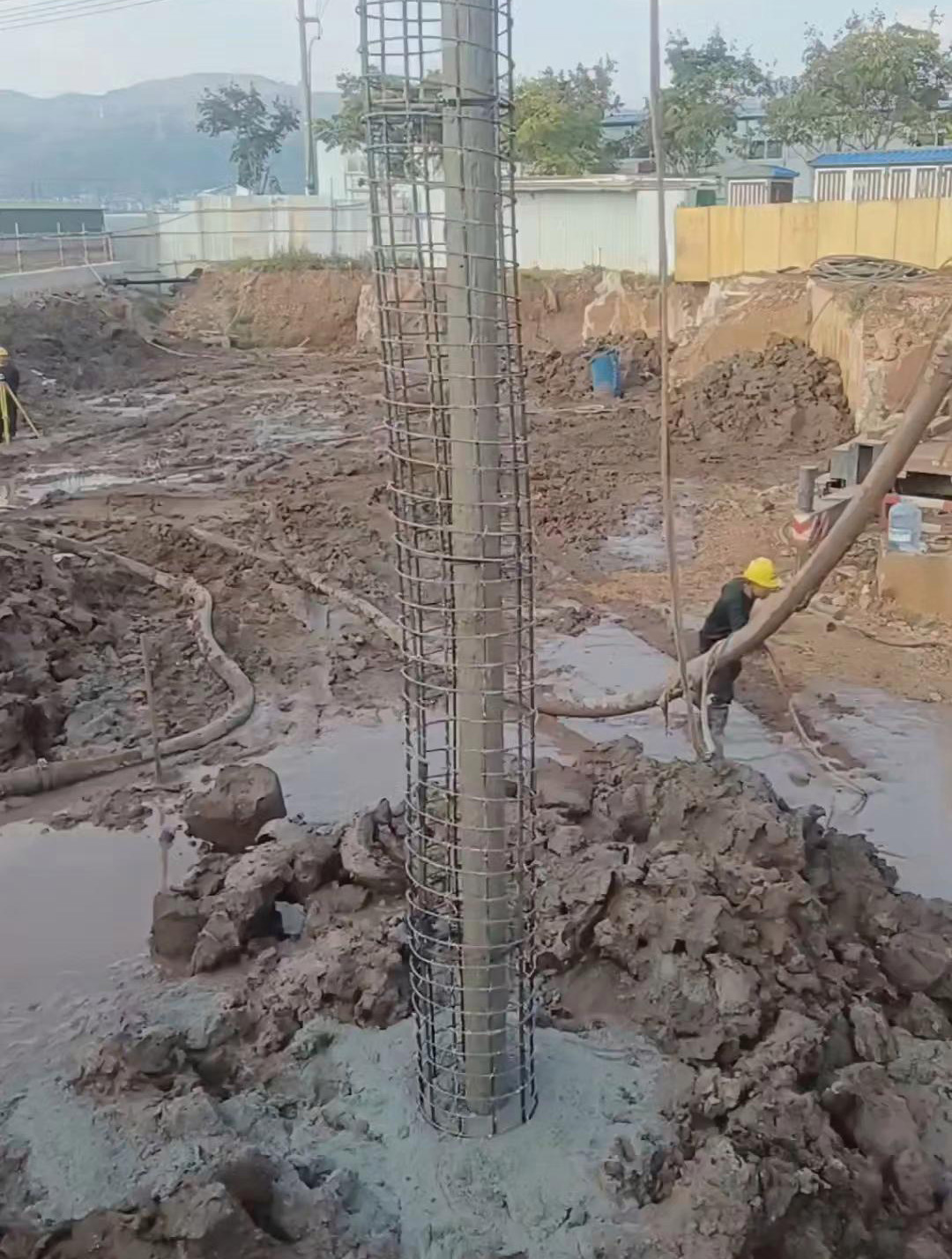 临沂罗庄区长螺旋钻孔压灌桩